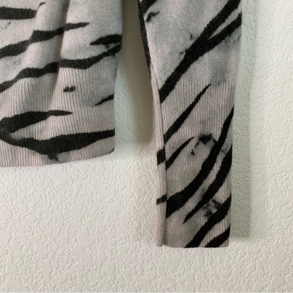 Brochu Walker Womens 100% cashmere tie neck long sleeve sweatshirt XS - Picture 2 of 7